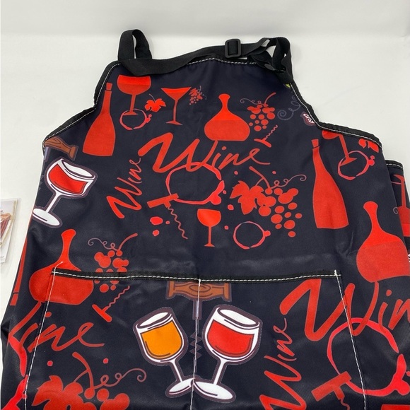 NEW - Wine-Themed Apron & Ornament - Picture 3 of 6